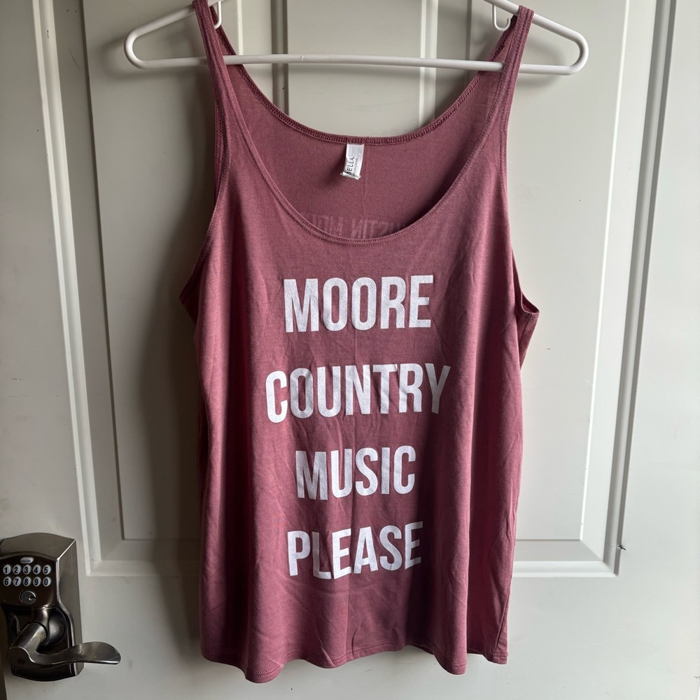 Justin Moore Concert Tank Top NEW